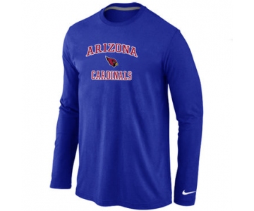 Nike Arizona Cardinals Heart & Soul Long Sleeve T-Shirt Blue
