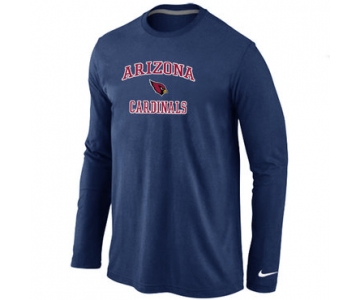 Nike Arizona Cardinals Heart & Soul Long Sleeve T-Shirt D.Blue