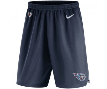 Men's Tennessee Titans Nike Navy Knit Performance Shorts