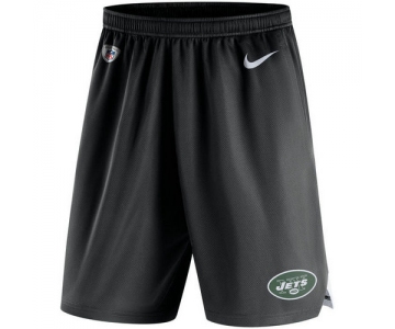 Men's New York Jets Nike Black Knit Performance Shorts