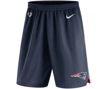 Men's New England Patriots Nike Navy Knit Performance Shorts