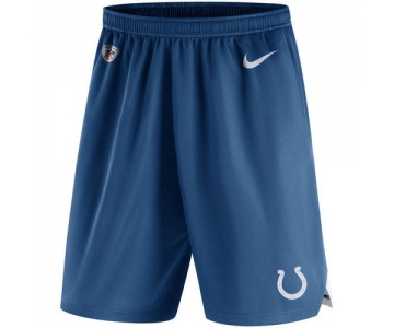 Men's Indianapolis Colts Nike Royal Knit Performance Shorts