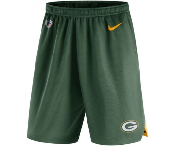 Men's Green Bay Packers Nike Green Knit Performance Shorts