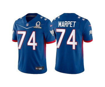 Men's Tampa Bay Buccaneers #74 Ali Marpet 2022 NFC Royal Pro Bowl Stitched Jersey