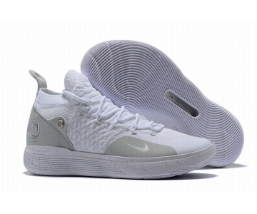 Wholesale Cheap Nike KD 11 White Gray