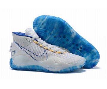 Wholesale Cheap Nike KD 12 Men Shoes The Warriors at home
