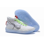 Wholesale Cheap Nike KD 12 Men Shoes White Black Green
