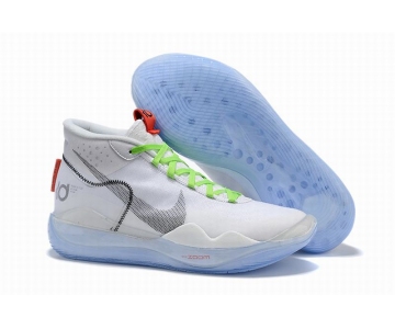 Wholesale Cheap Nike KD 12 Men Shoes White Black Green