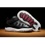 Wholesale Cheap Air Jordan 11 Kid & Baby shoes Black/Red