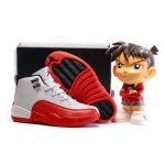 Wholesale Cheap Kids Air Jordan 12 Cherry White/red