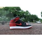 Wholesale Cheap Kids Air Jordan 1 Bred Black/varsity red-white