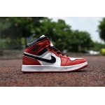 Wholesale Cheap Kids Air Jordan 1 Chicago Red/black-white