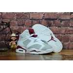 Wholesale Cheap Kids Air Jordan 6 Alternate Hare White/Grey-Deep Red