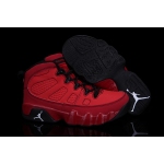 Wholesale Cheap Kid Air Jordan 9 Retro Authentic Shoes Wine red