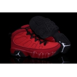 Wholesale Cheap Kid Air Jordan 9 Retro Authentic Shoes Wine red