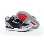 Wholesale Cheap Air Jordan III Kid Countdown pack Black/White