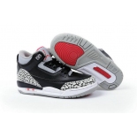 Wholesale Cheap Air Jordan III Kid Countdown pack Black/White