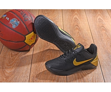 Wholesale Cheap Nike Kobe 11 AD Shoes Black Gold