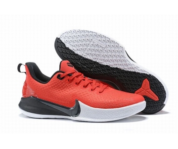 Wholesale Cheap Nike Kobe Mamba Focus 5 Shoes Red Black White