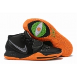 Wholesale Cheap Nike Kyrie 6 Men Shoes Black Orange