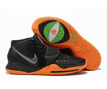 Wholesale Cheap Nike Kyrie 6 Men Shoes Black Orange