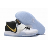 Wholesale Cheap Nike Kyrie 6 Men Shoes Black White Gold