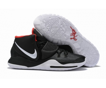 Wholesale Cheap Nike Kyrie 6 Men Shoes Black White Red