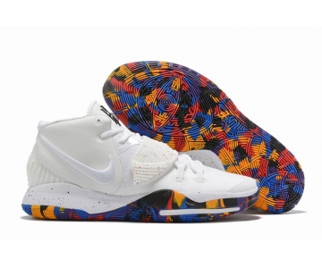 Wholesale Cheap Nike Kyrie 6 Men Shoes White Colors