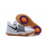 Wholesale Cheap Nike Kyire 4 Low Shoes White Black-logo