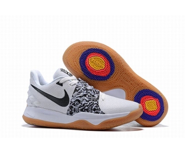 Wholesale Cheap Nike Kyire 4 Low Shoes White Black-logo
