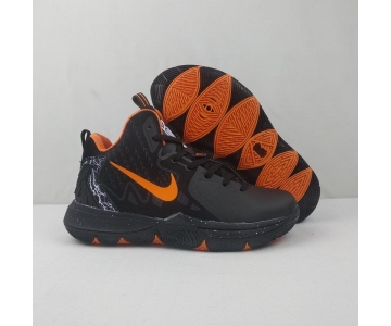Wholesale Cheap Nike Kyire 5 Black Orange-logo
