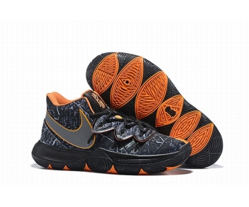 Wholesale Cheap Nike Kyire 5 Black Silver Orange