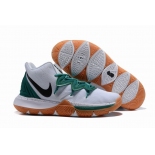 Wholesale Cheap Nike Kyire 5 White Green Black-logo