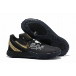 Wholesale Cheap Nike Kyire 2 Black Gold-logo
