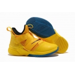 Wholesale Cheap Nike Lebron James Soldier 12 Shoes Knight Yellow