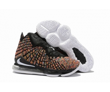 Wholesale Cheap Nike Lebron James 17 Air Cushion Shoes Colorful