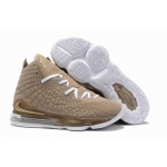 Wholesale Cheap Nike Lebron James 17 Air Cushion Shoes Khaki
