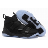 Wholesale Cheap Nike Lebron James Soldier 11 Shoes Cool Black