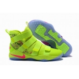 Wholesale Cheap Nike Lebron James Soldier 11 Shoes Mandarin Duck