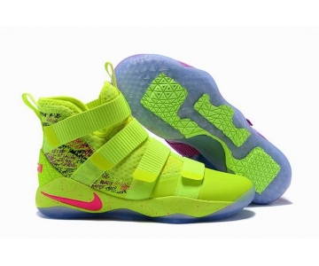 Wholesale Cheap Nike Lebron James Soldier 11 Shoes Mandarin Duck