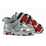 Wholesale Cheap Nike Lebron James Soldier 11 Shoes Silver Grey