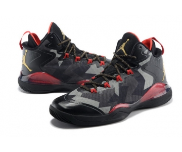 Wholesale Cheap JORDAN SUPER FLY Shoes Black/red