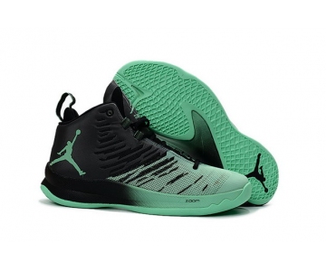 Wholesale Cheap Jordan Super Fly 5 X Shoes Green/Black