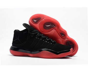 Wholesale Cheap Jordan Super.Fly 6 Shoes Black Red