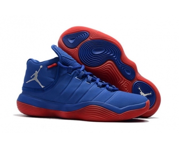 Wholesale Cheap Jordan Super.Fly 6 Shoes Blue Red