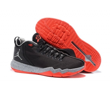 Wholesale Cheap Jordan CP3 IX AE Shoes Black/Grey-Red