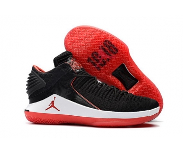 Wholesale Cheap Air Jordan 32 Low BRED Black/White-Red