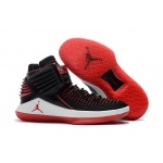 Wholesale Cheap Air Jordan XXXII Retro Shoes Black/red-white