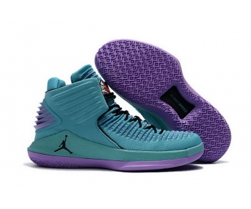 Wholesale Cheap Air Jordan XXXII Retro Shoes Blue/purple