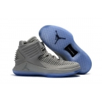 Wholesale Cheap Air Jordan XXXII Retro Shoes Grey